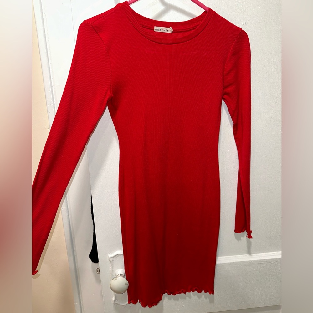 Red dress